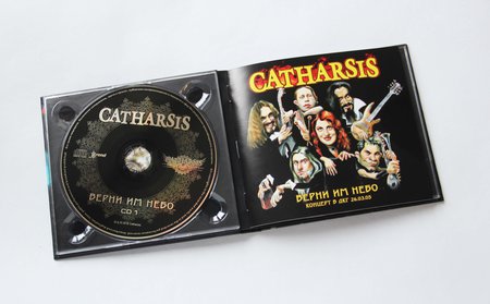 CATHARSIS: ТОМ 5. ВЕРНИ ИМ НЕБО LIVE (SILVER digibook 2 CD) с автографами