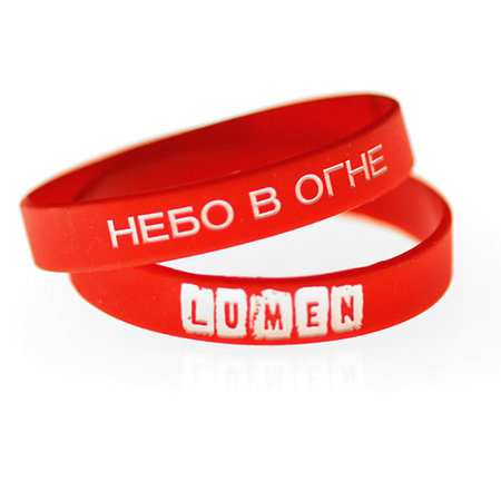 Lumen: браслет силиконовый «НЕБО В ОГНЕ»
